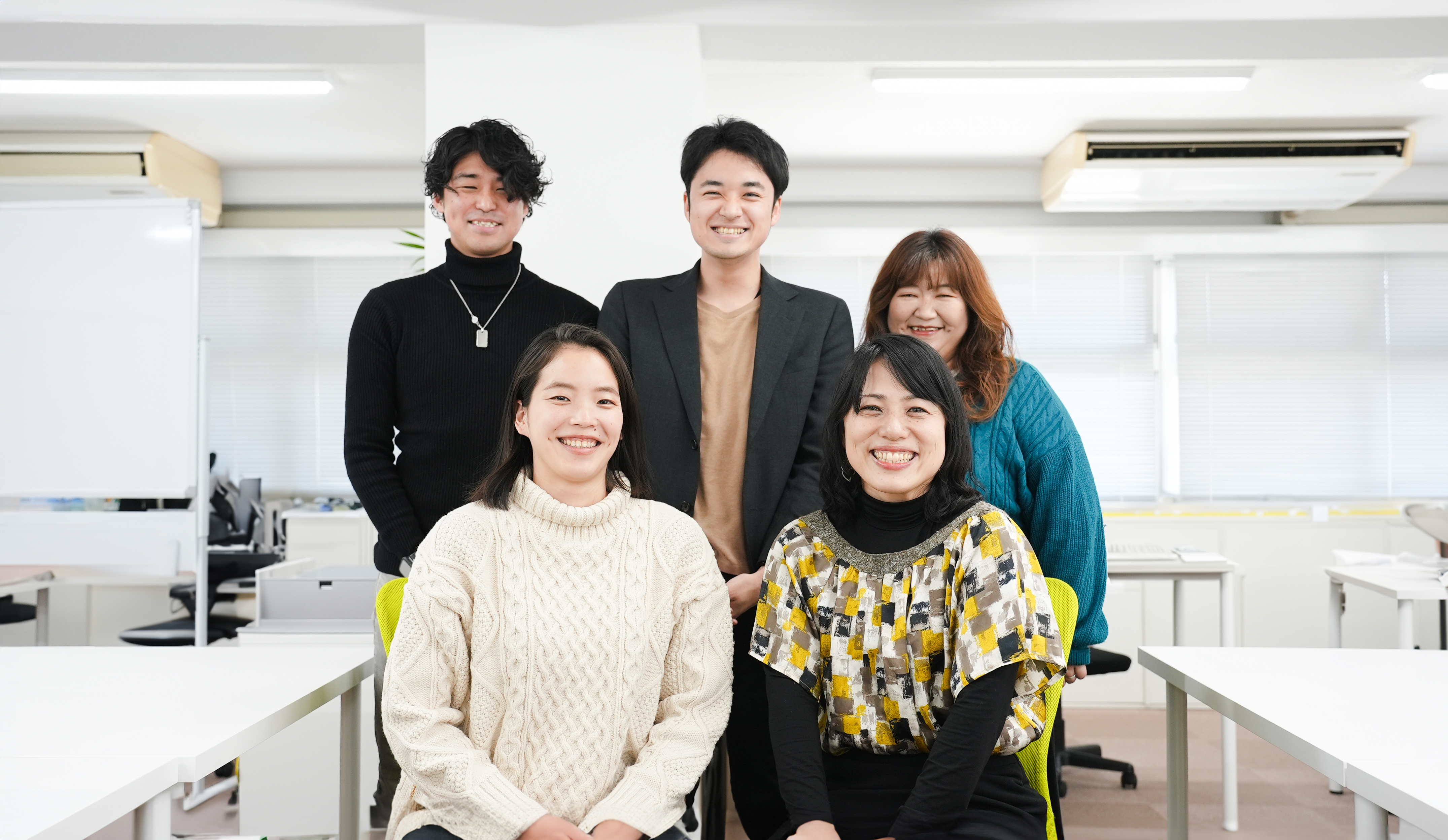 社員5人